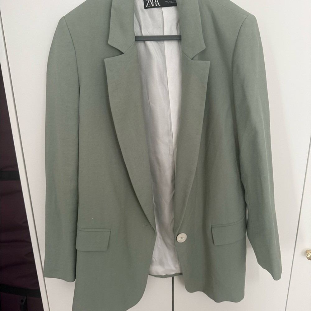 Zara Men's Green Blazer